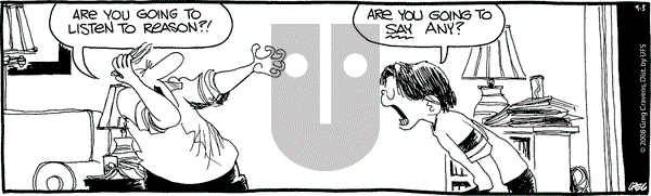 The Buckets on Wednesday September 3, 2008 Comic Strip