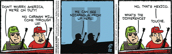 La Cucaracha on Wednesday November 7, 2018 Comic Strip