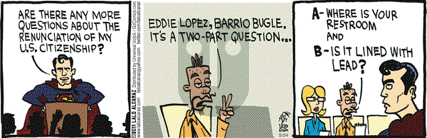 La Cucaracha on Tuesday May 24, 2011 Comic Strip