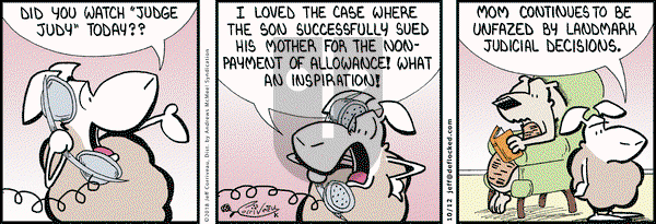 DeFlocked on Friday October 12, 2018 Comic Strip