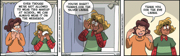 Heart of the City - Saturday December 14, 2024 Comic Strip