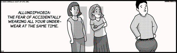 F Minus on Saturday August 9, 2008 Comic Strip