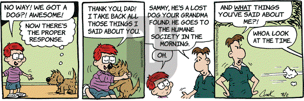 Lola on Saturday August 2, 2014 Comic Strip