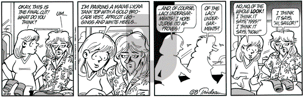 Doonesbury on Friday December 30, 1994 Comic Strip