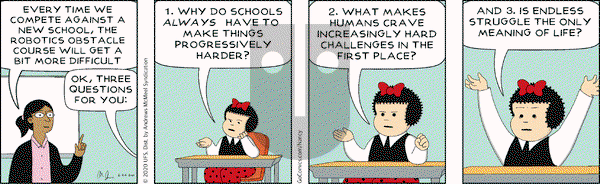 Nancy on Monday February 24, 2020 Comic Strip