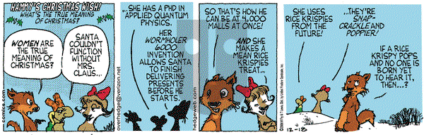 Over the Hedge on Monday December 18, 2006 Comic Strip