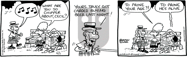 Lola on Monday April 1, 2002 Comic Strip