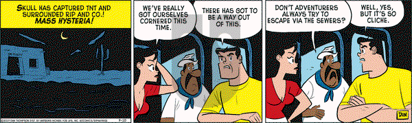 Rip Haywire on Monday July 10, 2017 Comic Strip
