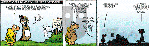 Over the Hedge - Tuesday November 9, 2021 Comic Strip