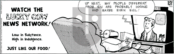 Lucky Cow on Saturday August 25, 2007 Comic Strip