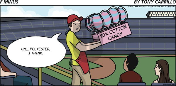 F Minus on Sunday March 16, 2014 Comic Strip