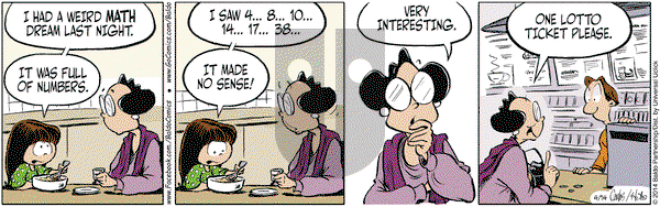 Baldo on Monday April 14, 2014 Comic Strip