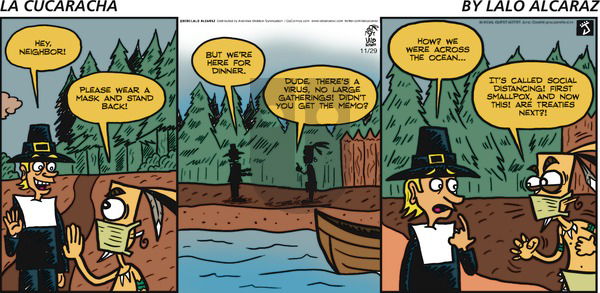 La Cucaracha on Sunday November 29, 2020 Comic Strip