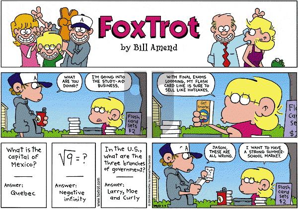 FoxTrot on Sunday May 9, 2004 Comic Strip
