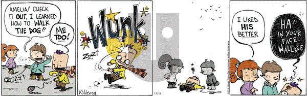 Wallace the Brave on Wednesday November 14, 2018 Comic Strip