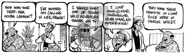 JumpStart on Friday November 9, 2001 Comic Strip