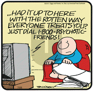 Ziggy on Saturday July 28, 2007 Comic Strip