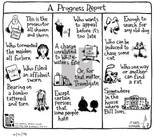 Tom Toles on Sunday June 21, 1998 Comic Strip