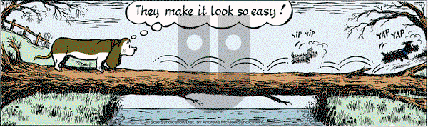 Fred Basset on Wednesday April 10, 2019 Comic Strip