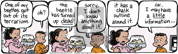 JumpStart on Monday October 28, 2013 Comic Strip