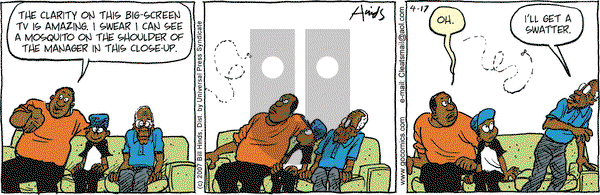 Cleats on Tuesday April 17, 2007 Comic Strip