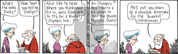 The Elderberries on Tuesday July 22, 2025 Comic Strip