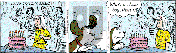 Fred Basset - Friday March 21, 2014 Comic Strip