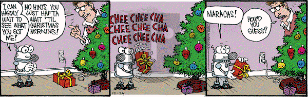 Monty on Monday December 24, 2018 Comic Strip