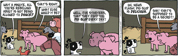 Pooch Cafe on Wednesday August 1, 2012 Comic Strip