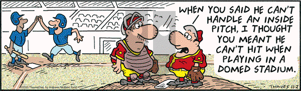 Frank and Ernest on Monday November 2, 2020 Comic Strip