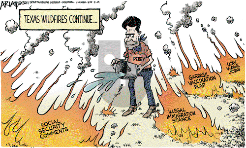 Robert Ariail on Thursday September 15, 2011 Comic Strip