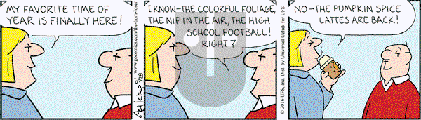 The Born Loser on Wednesday September 28, 2016 Comic Strip