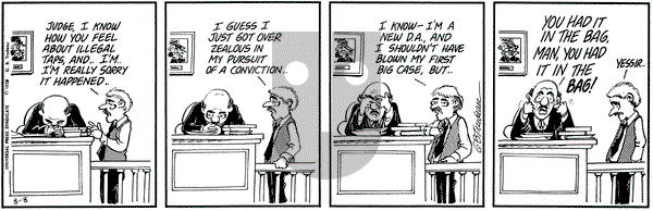 Doonesbury - Wednesday August 8, 1973 Comic Strip
