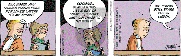 Ginger Meggs on Wednesday March 12, 2025 Comic Strip