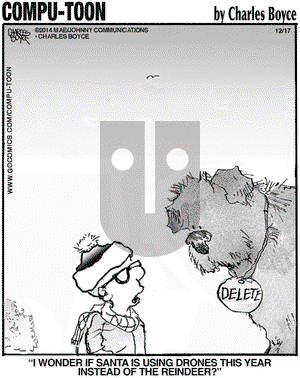 Compu-toon on Wednesday December 17, 2014 Comic Strip