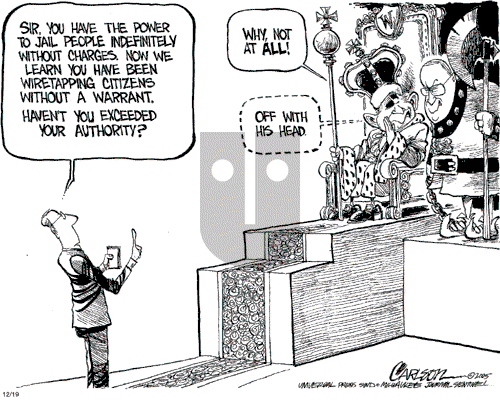 Stuart Carlson on Monday December 19, 2005 Comic Strip