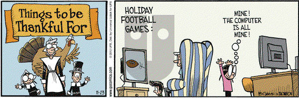 Grand Avenue on Friday November 23, 2012 Comic Strip