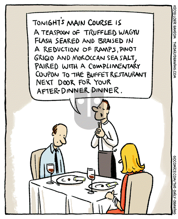 The Daily Drawing on Saturday October 22, 2022 Comic Strip