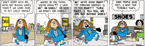 Cathy Classics - Tuesday October 17, 2000 Comic Strip