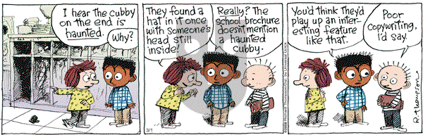 Cul de Sac on Friday March 1, 2013 Comic Strip