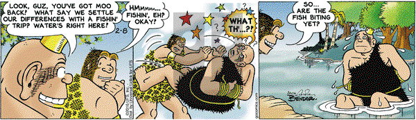 Alley Oop on Monday February 8, 2016 Comic Strip
