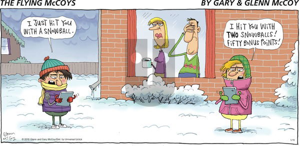 The Flying McCoys on Sunday January 11, 2015 Comic Strip