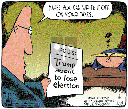 Tom Toles on Tuesday September 29, 2020 Comic Strip
