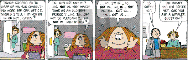 Cathy Classics on Monday January 24, 2011 Comic Strip