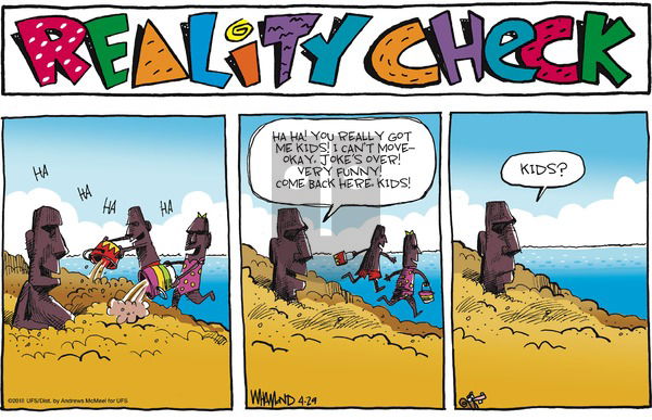 Reality Check on Sunday April 29, 2018 Comic Strip
