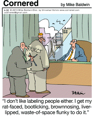 Cornered on Tuesday April 30, 2013 Comic Strip