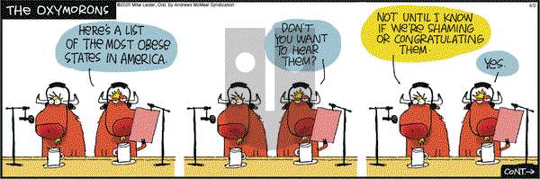 Mike du Jour on Monday June 2, 2025 Comic Strip