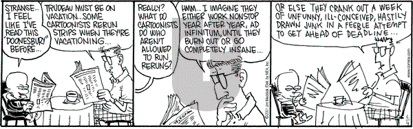 Monty on Monday June 4, 2001 Comic Strip