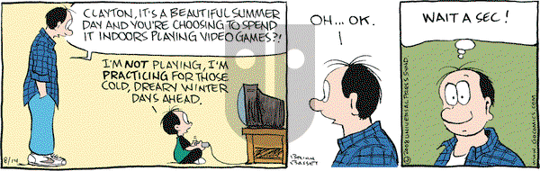 Adam@Home on Thursday August 14, 2008 Comic Strip