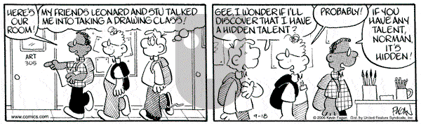Drabble on Monday September 18, 2006 Comic Strip